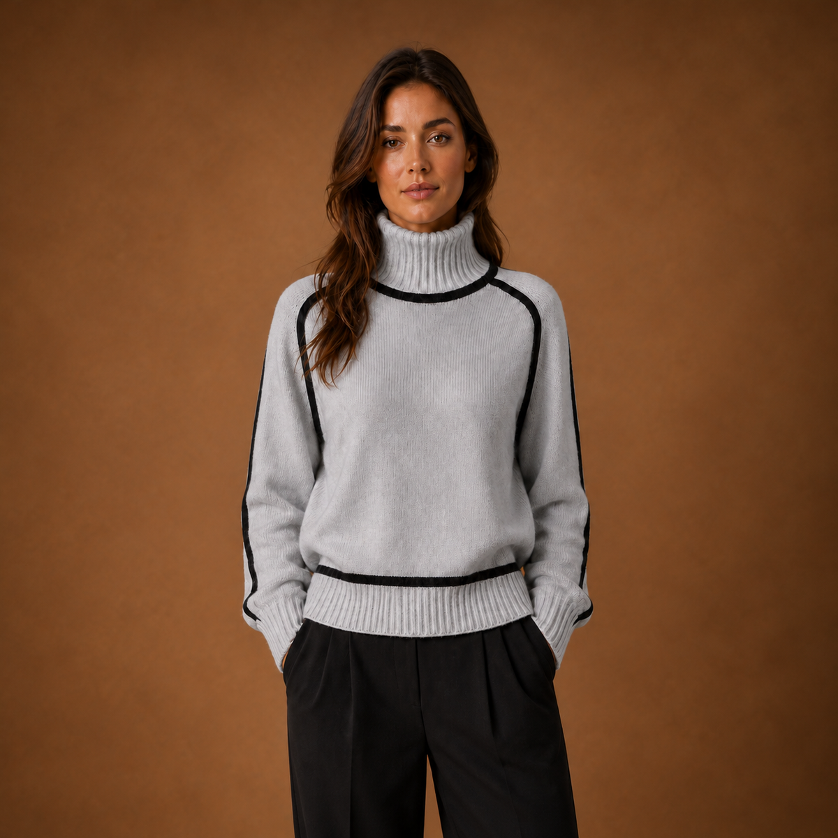 Elin Jumper — Contrast Trim — photo 1 — en-p19-m0