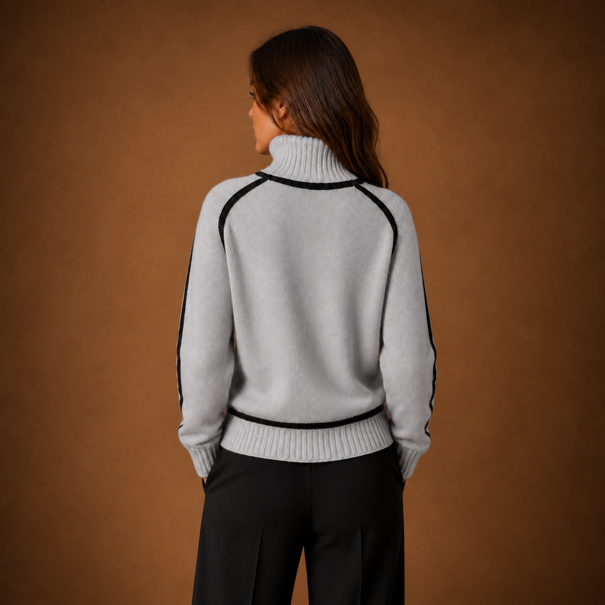 Elin Jumper — Contrast Trim — photo 3 — en-p19-m2