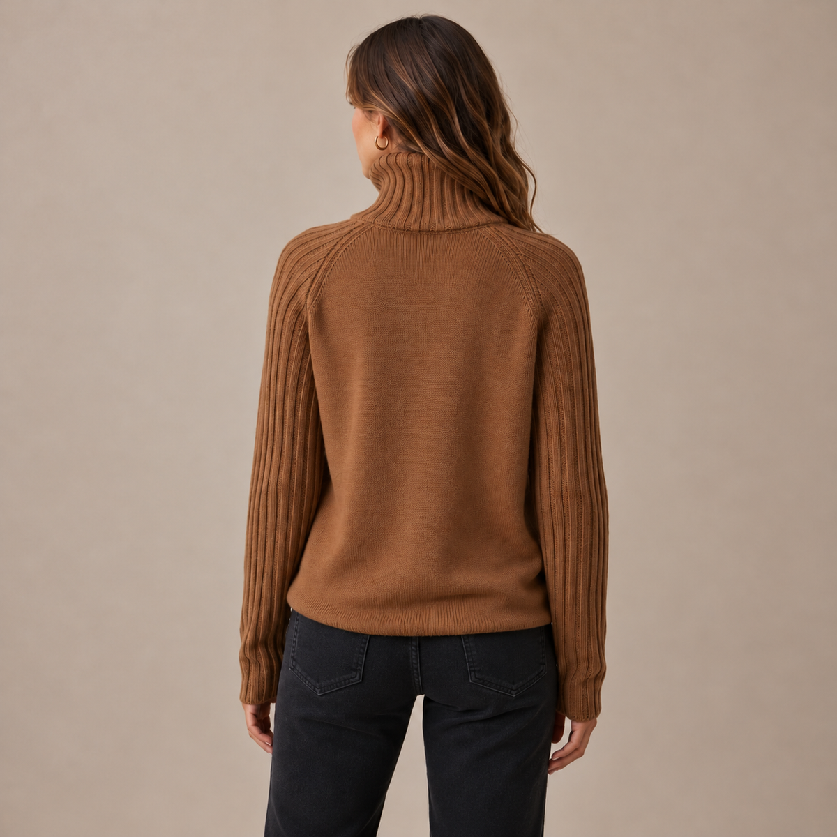 Nora Jumper — Ribbed Roll Neck — photo 4 — en-p22-m3
