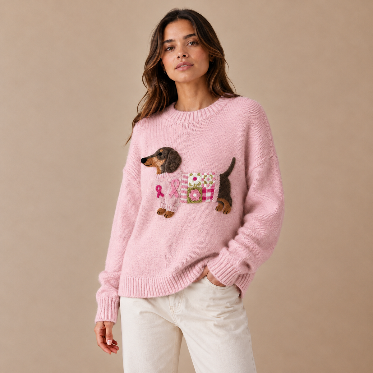 Tilda Jumper — Dachshund Motif — Gallery image 1 — en-p25-m0