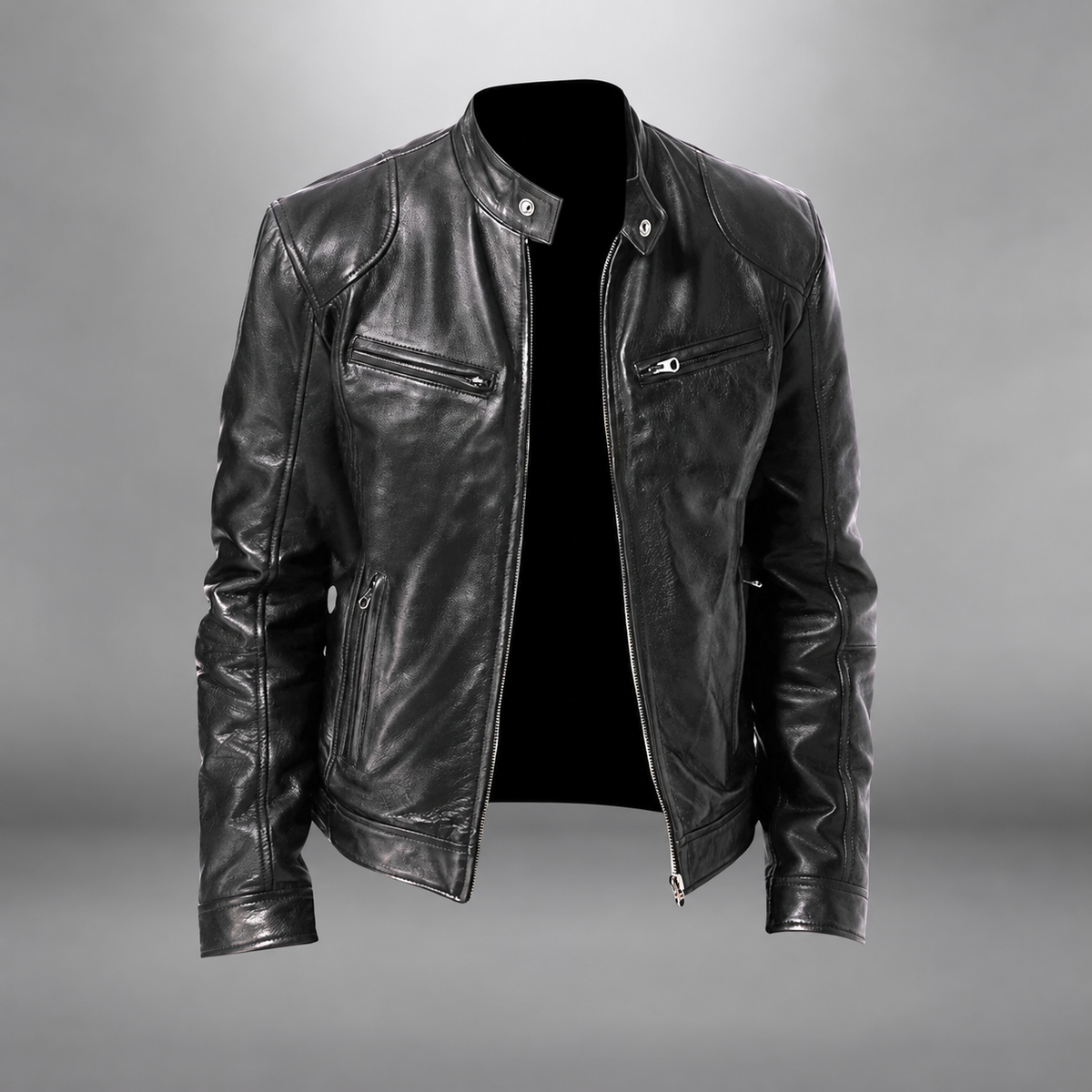Tristan Jacket — Biker Style — gallery view 2 — en-p33-m1