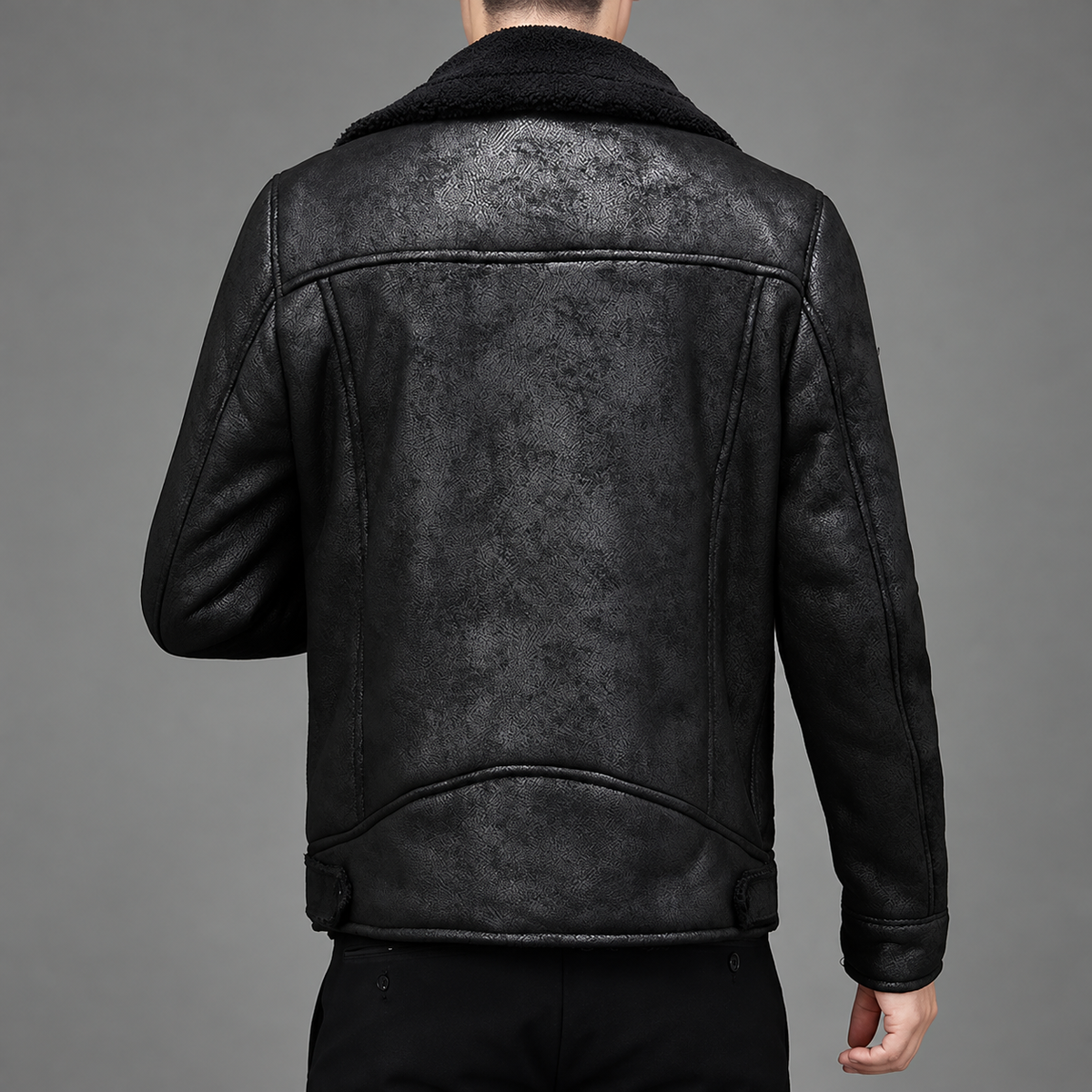 Kasper Jacket — Textured Collar — gallery view 4 — en-p43-m3