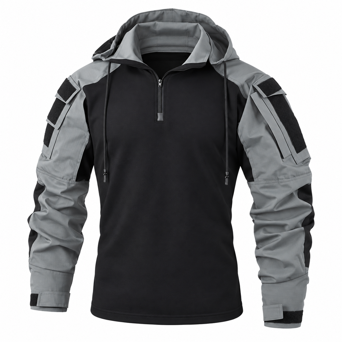 Torsten Jacket — Tactical Details — Grey — product only on white — en-p44-m9