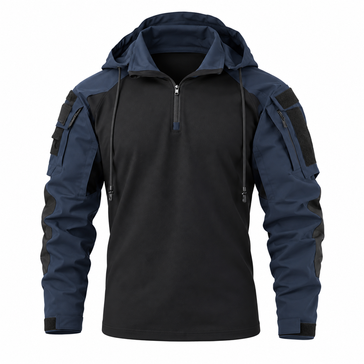 Torsten Jacket — Tactical Details — Blue — product only on white — en-p44-m10